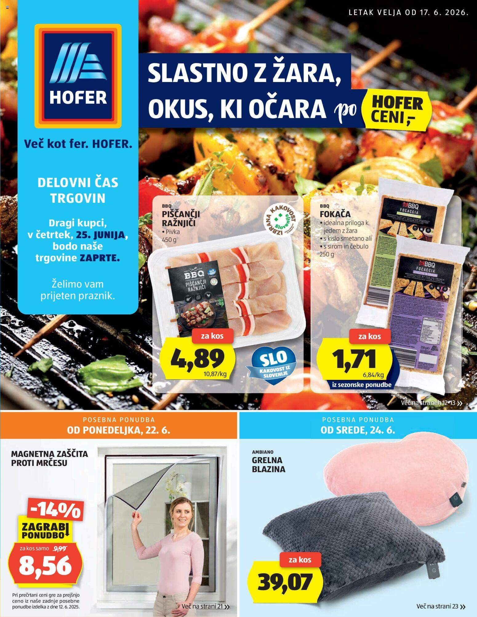 Novi Hofer katalog od 17.06.