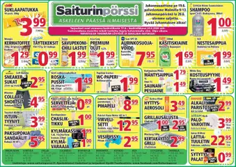 Kaupan Saiturinpörssi Saiturinpörssi tarjoukset esikatselu, voimassa 17/06/2026