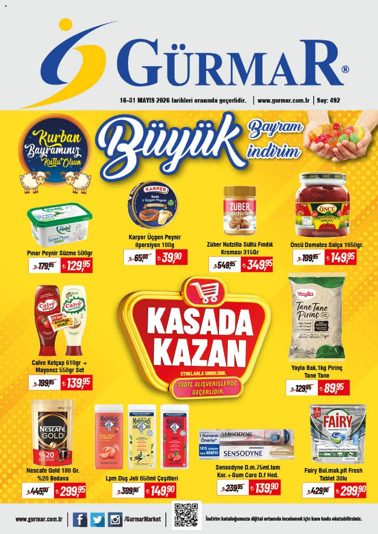 Gürmar Gürmar Katalog 16.05.2026 - Broşürünün önizlemesi