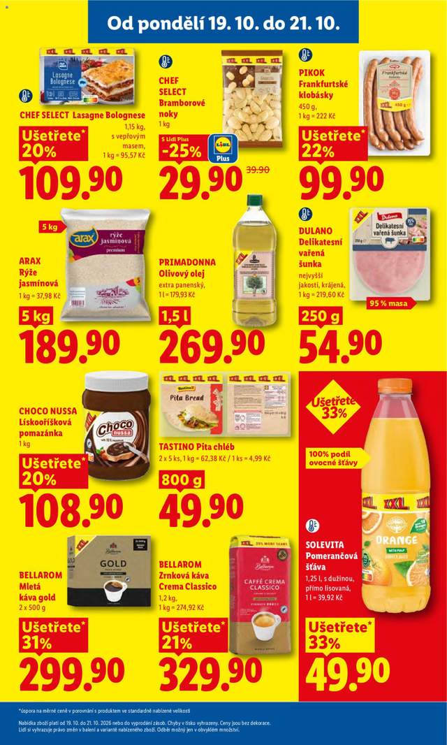Nový Lidl leták od 19.10.