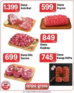 Anpa Gross Anpa Gross - Kasap 18.09.2026 - Broşürünün önizlemesi
