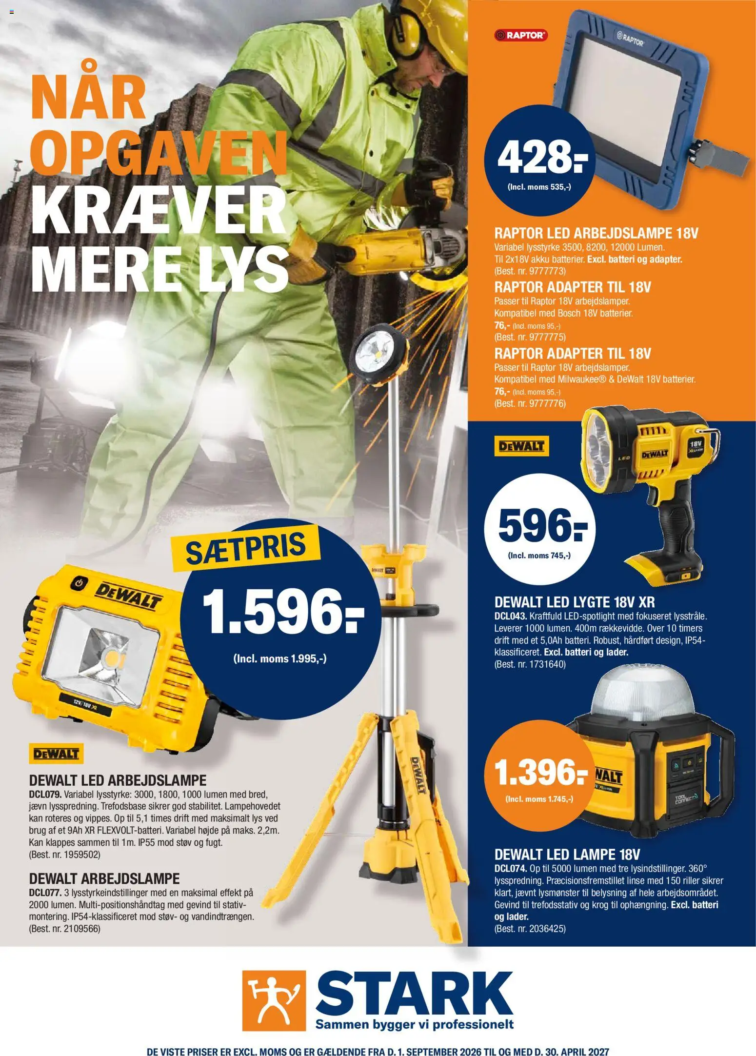 Eksempel på tilbudsavis Stark - Belysning fra butik Stark gyldig fra 01/09/2026