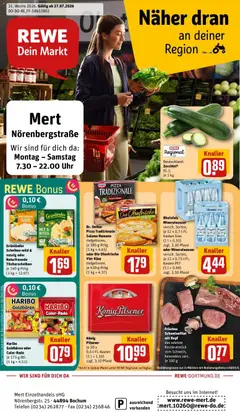 Vorschau von dem Prospekt des Geschäftes Rewe, gültig ab dem 27.07.2026