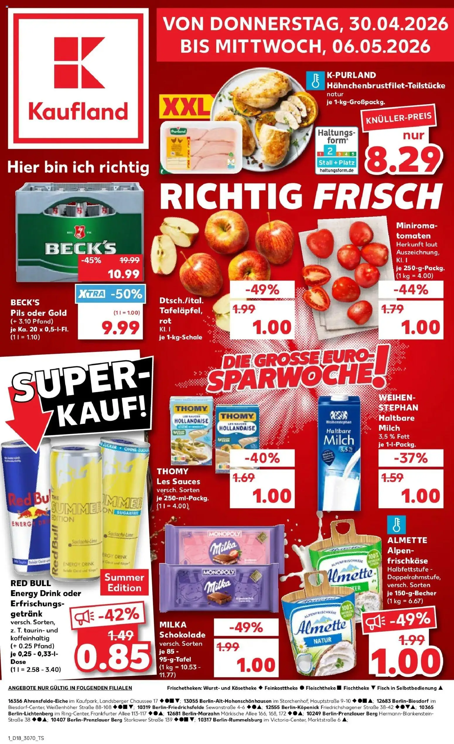 Vorschau von dem Prospekt des Geschäftes Kaufland, gültig ab dem 30.04.2026