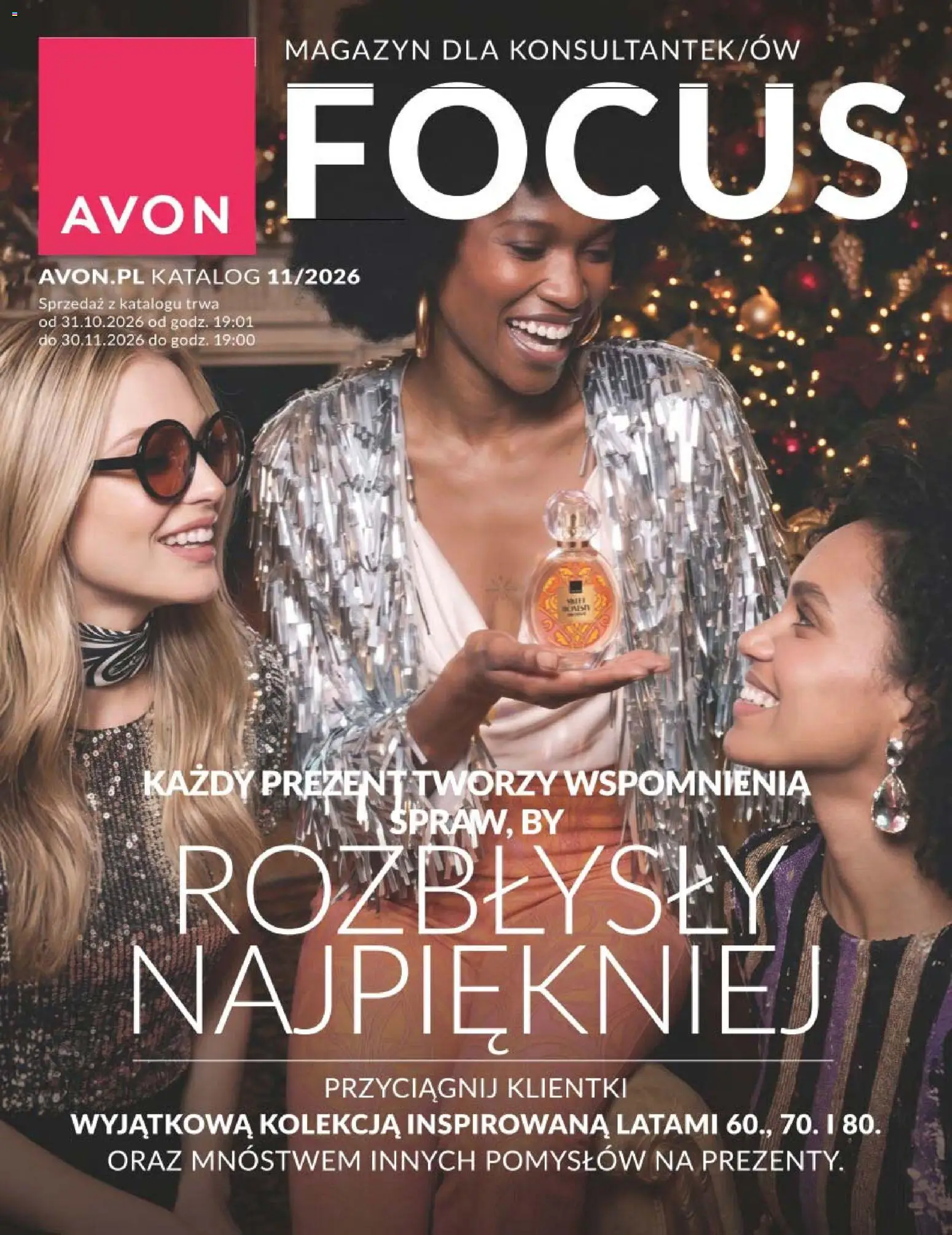 Pogląd gazetki "Avon Katalog Focus 11 2026" ze sklepu Avon ważnej od 31.10.2026