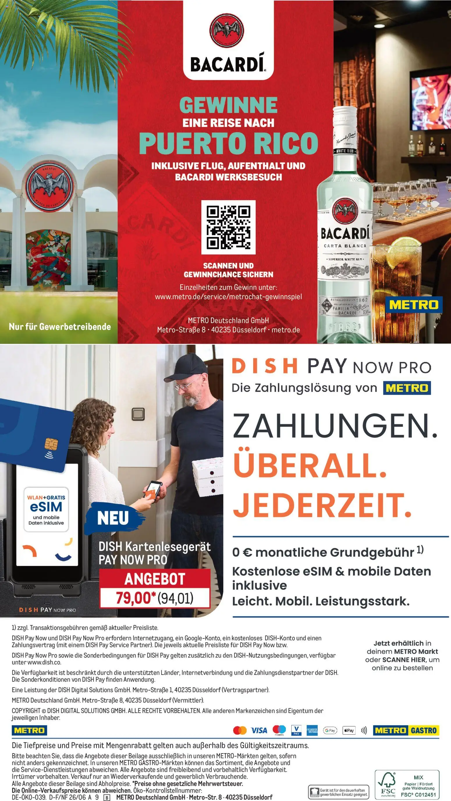 Vorschau von dem Prospekt des Geschäftes Metro, gültig ab dem 01.11.2026 - Bacardi, Rum