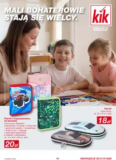 Pogląd gazetki "Kik gazetka" ze sklepu Kik ważnej od 27.07.2026