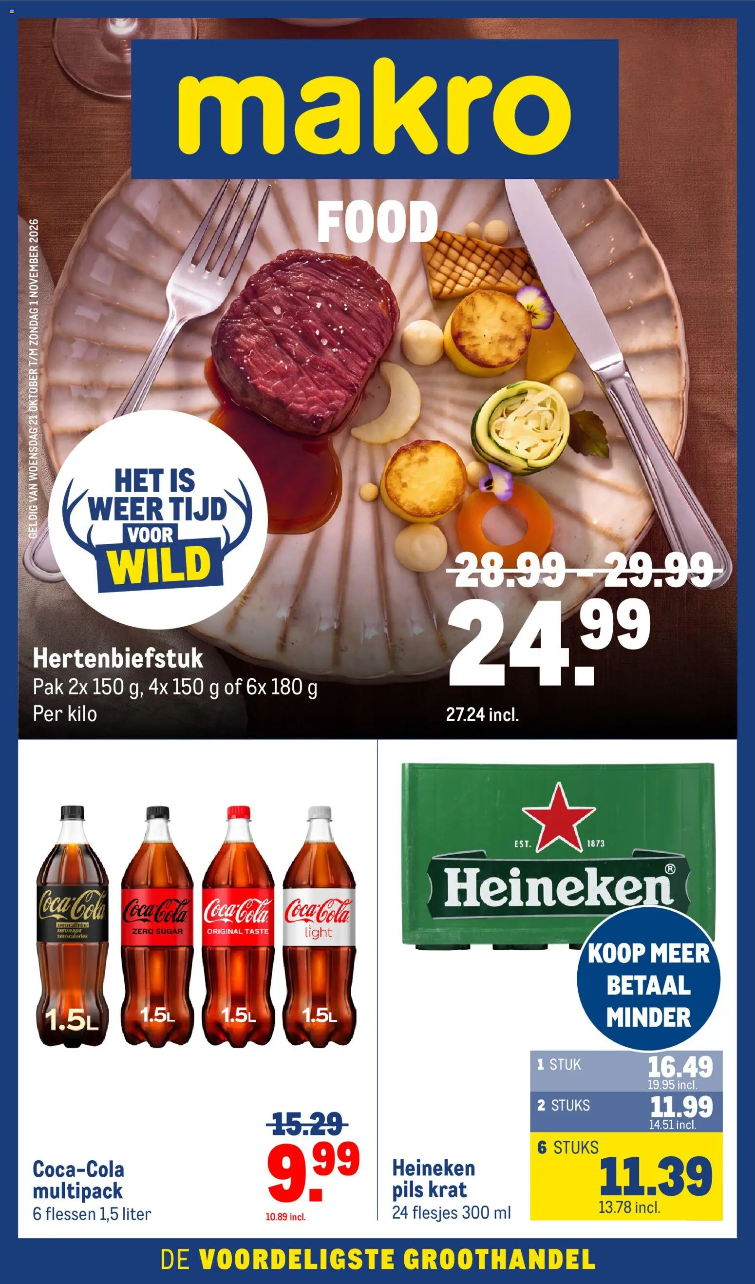 Voorbeeld van Makro folder van winkel Makro geldig vanaf 21-10-2026