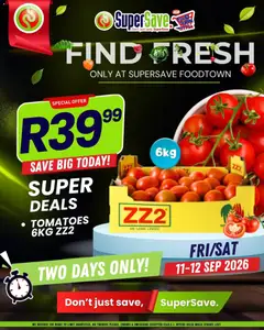 Preview of Super Save flyer valid from 11/09/2026