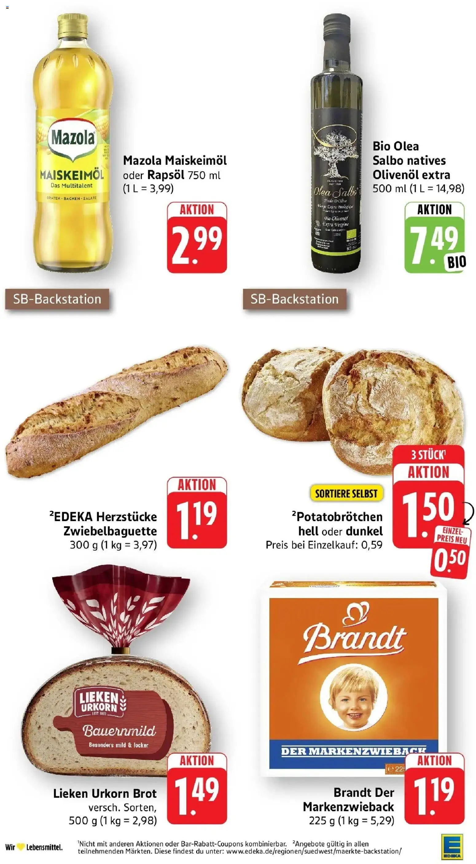Vorschau von dem Prospekt des Geschäftes Edeka, gültig ab dem 12.10.2026
