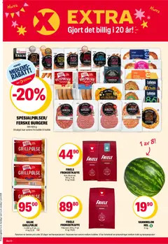 Forhåndsvis Coop Extra kundeavis fra butikk Coop Extra gyldig fra 01/06/2026