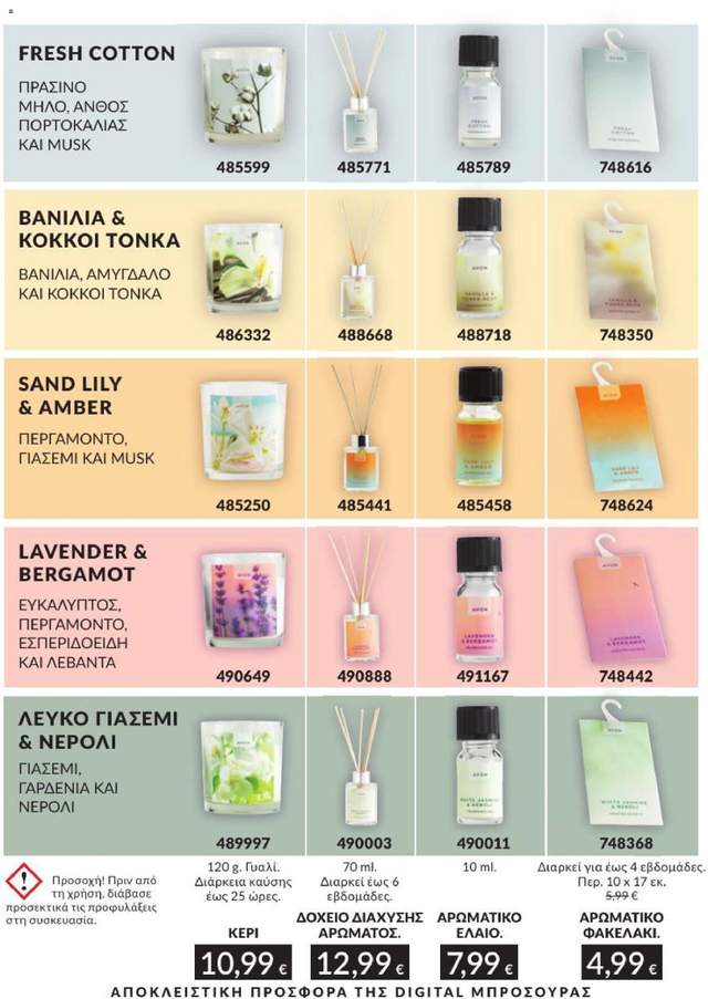 Νέος κατάλογος Avon από τις 31/07