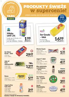 Pogląd gazetki "Makro gazetka - Oferta świeża w super cenach" ze sklepu Makro ważnej od 24.08.2026