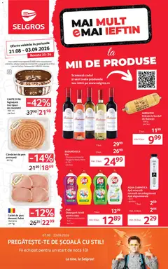 Previzualizarea de cataloage: Selgros Selgros Catalog valabil de la 21.08.2026