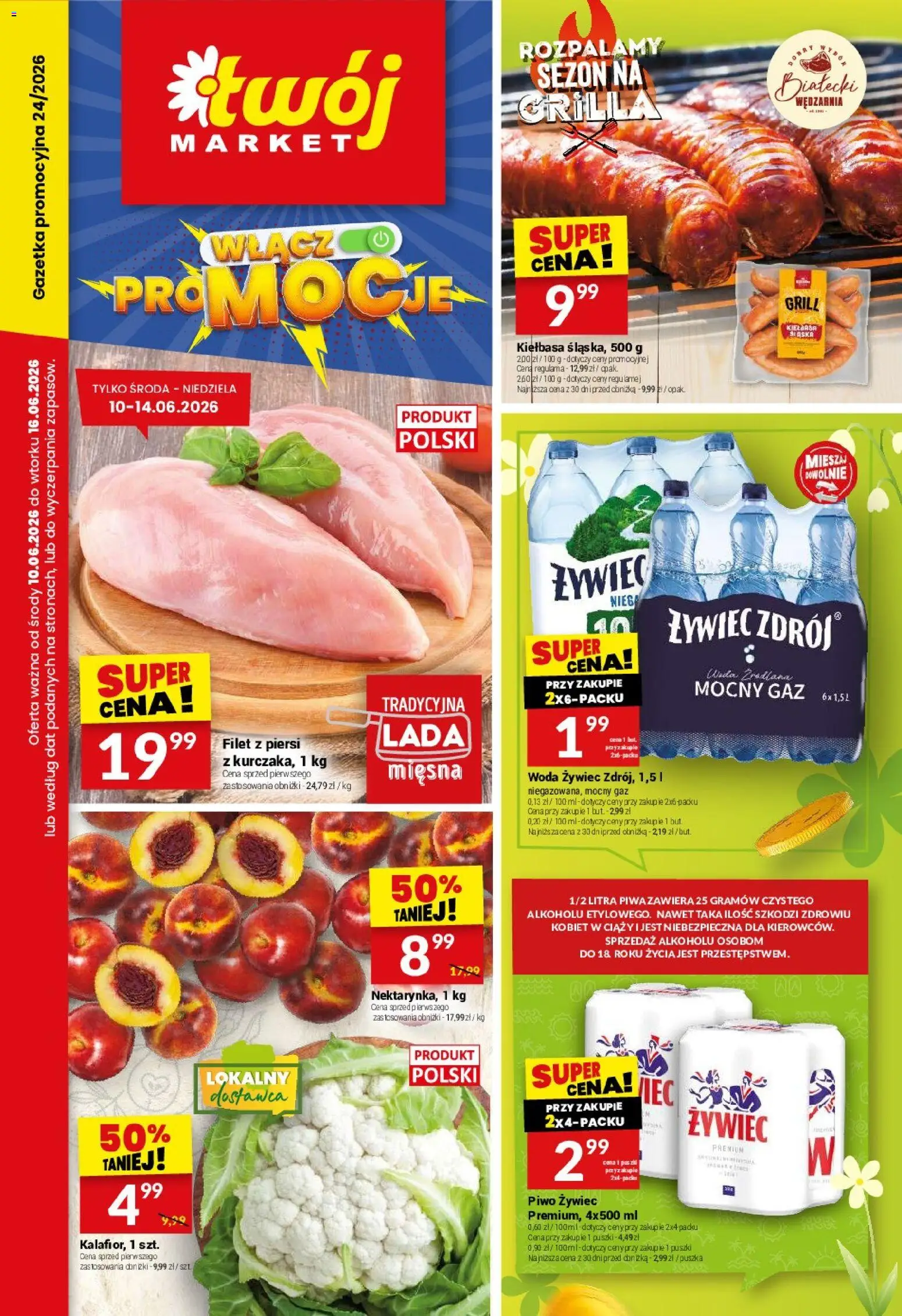 Pogląd gazetki "Twój Market gazetka" ze sklepu Twój Market ważnej od 10.06.2026