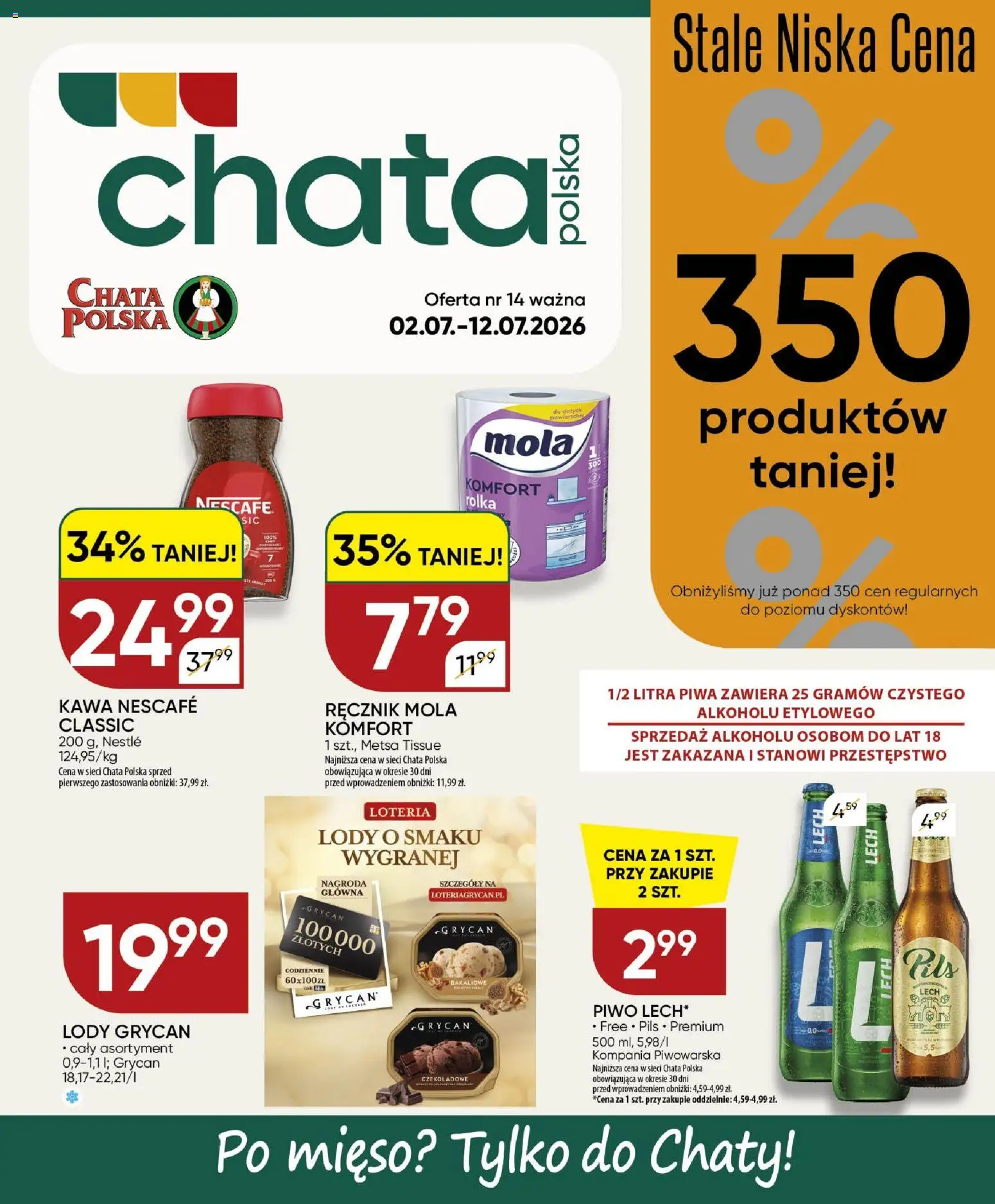 Pogląd gazetki "Chata Polska gazetka" ze sklepu Chata Polska ważnej od 02.07.2026