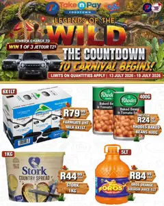 Preview of Take n Pay flyer valid from 13/07/2026