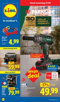 Voorbeeld van Lidl folder - Non food 39 van winkel Lidl geldig vanaf 23-09-2026
