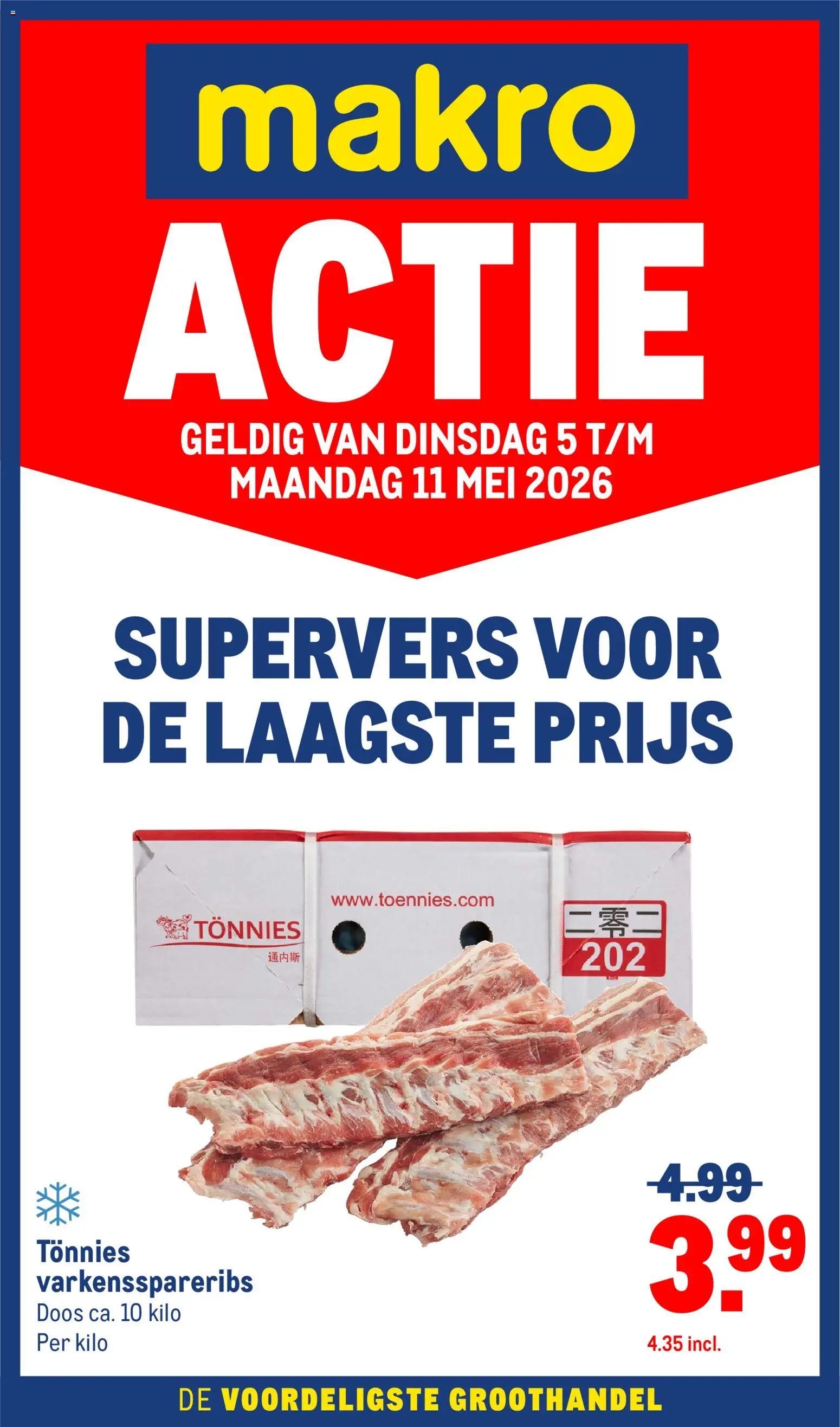 Voorbeeld van Makro folder - Versdeals van winkel Makro geldig vanaf 05-05-2026