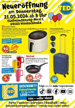 Vorschau von dem Prospekt des Geschäftes TEDi, gültig ab dem 21.05.2026
