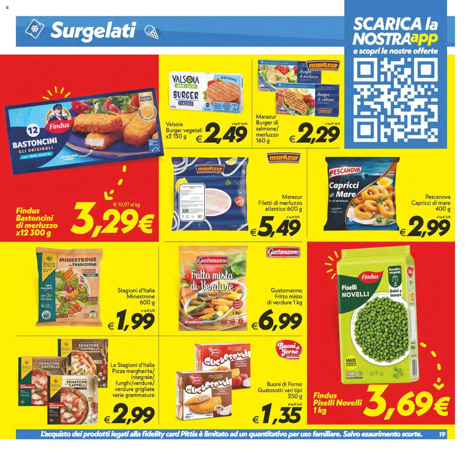 Anteprima dell'opuscolo SuperConveniente volantino Caltanissetta, San Cataldo, Avola, Lascari, Milazzo, Barcellona dal negozio SuperConveniente valido da 01/09/2026 - Pizza, Forno, Dolci, Pomodoro, Salmone, Merluzzo, Verdure, Minestrone