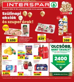 Interspar - Interspar akciós újság megtekintése, amely érvényes 2026.10.08.-től