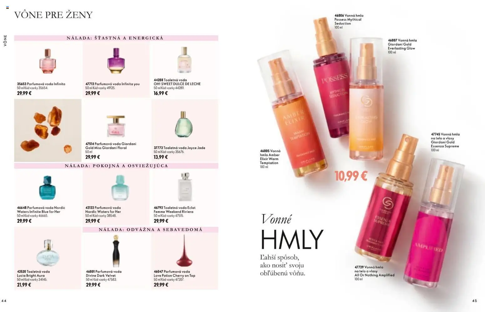 Náhľad Oriflame letáku platného od 11.11.2026 - Voda, Toaletná voda