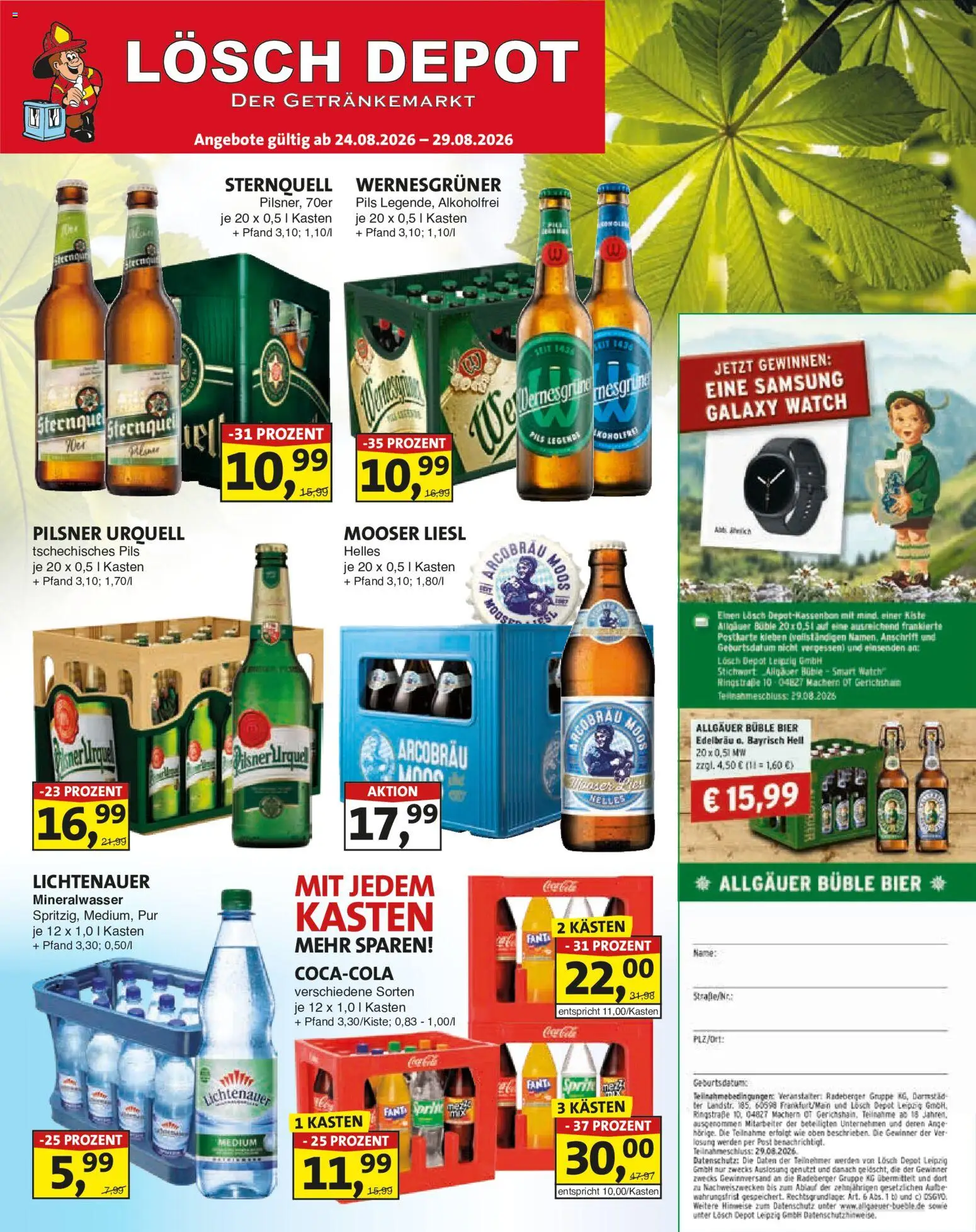 Vorschau von dem Prospekt des Geschäftes Lösch Depot, gültig ab dem 24.08.2026