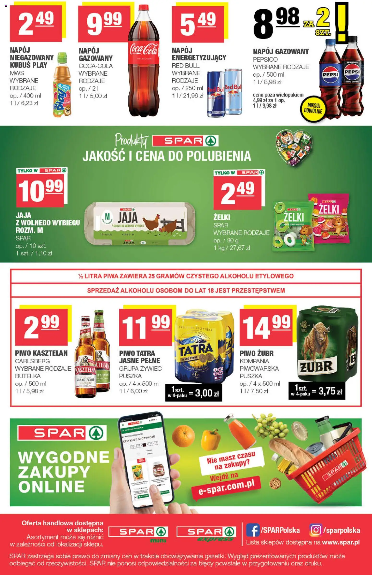 Pogląd gazetki "Spar gazetka - Mini" ze sklepu Spar ważnej od 23.09.2026