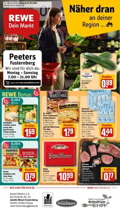 Vorschau von dem Prospekt des Geschäftes Rewe, gültig ab dem 27.07.2026