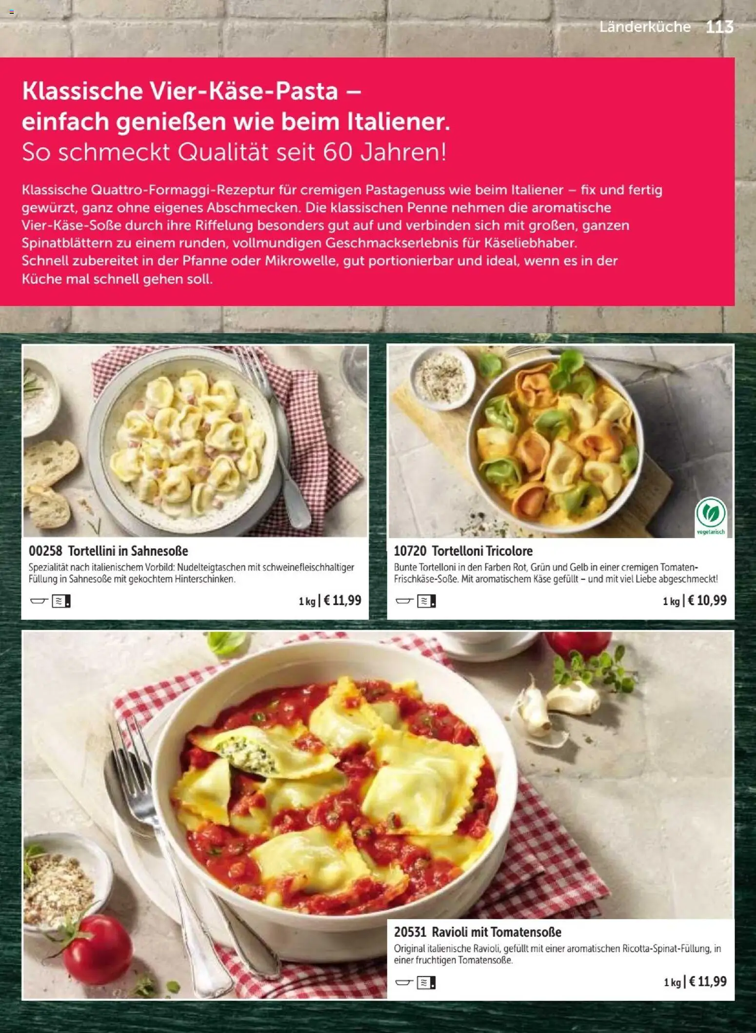 Vorschau von dem Prospekt des Geschäftes Bofrost, gültig ab dem 07.09.2026 - Küche, Käse, Tomaten