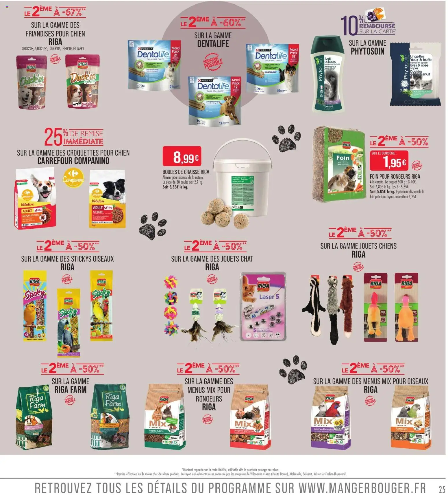 Prévisualisation de Match Supermarché prospectus du magasin Match Supermarché formulaire valide 01/09/2026 - Poulet, Jouets, Thym, Croquettes pour chien, Croquettes
