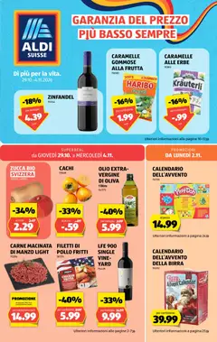 Vorschau des Merkblatts Aldi aktionen IT vom Shop Aldi gültig von 29.10.2026 bis 04.11.2026