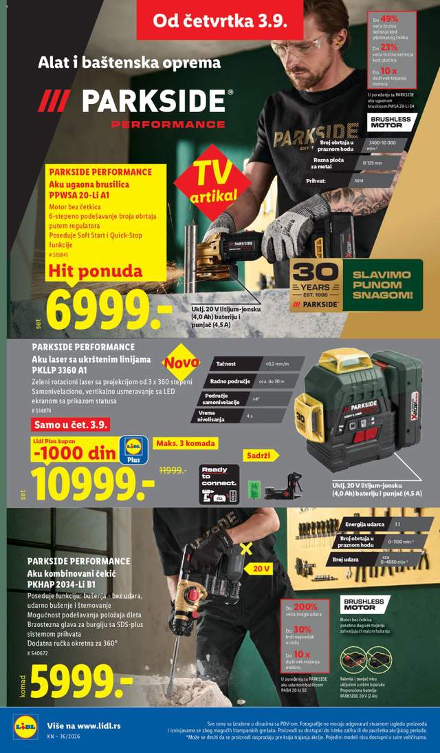 Novi Lidl katalog od 03.09.