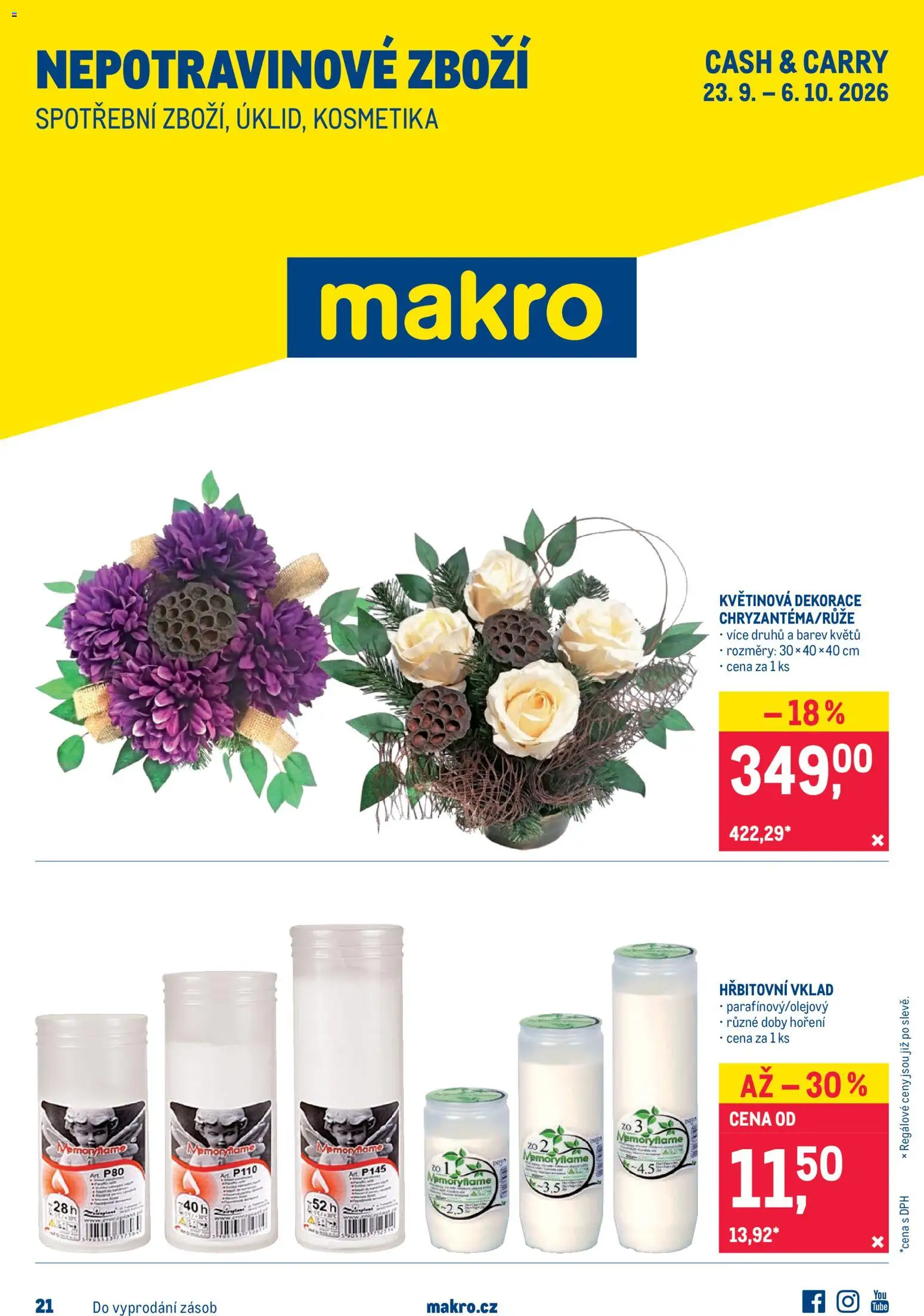 Náhled nabídky: Makro Makro leták - Nepotravinové zboží platný od 23.09.2026