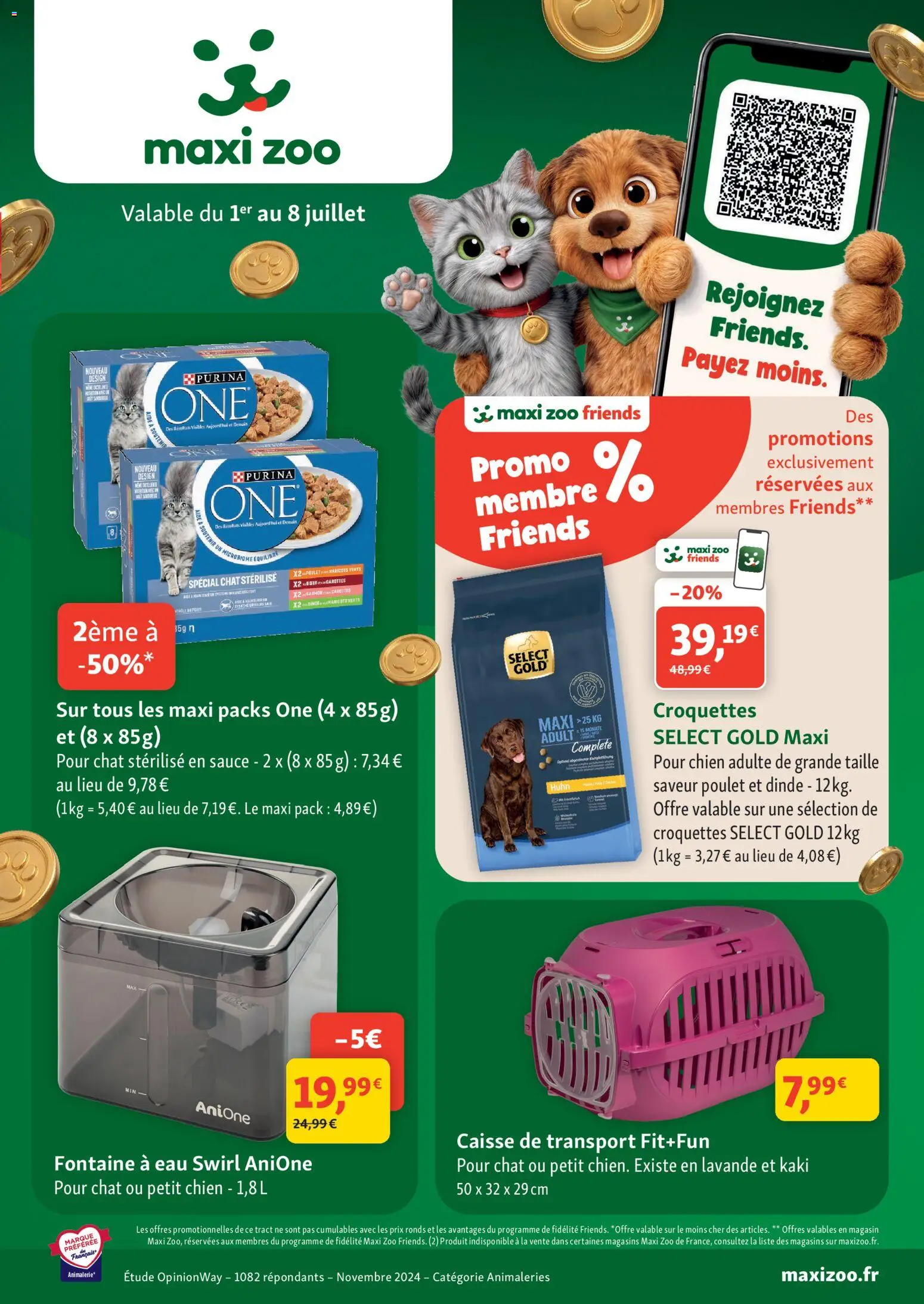Prévisualisation de Maxi ZOO catalogue du magasin Maxi ZOO formulaire valide 01/07/2026