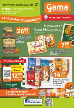 Pogląd gazetki "Gama gazetka" ze sklepu Gama ważnej od 08.10.2026