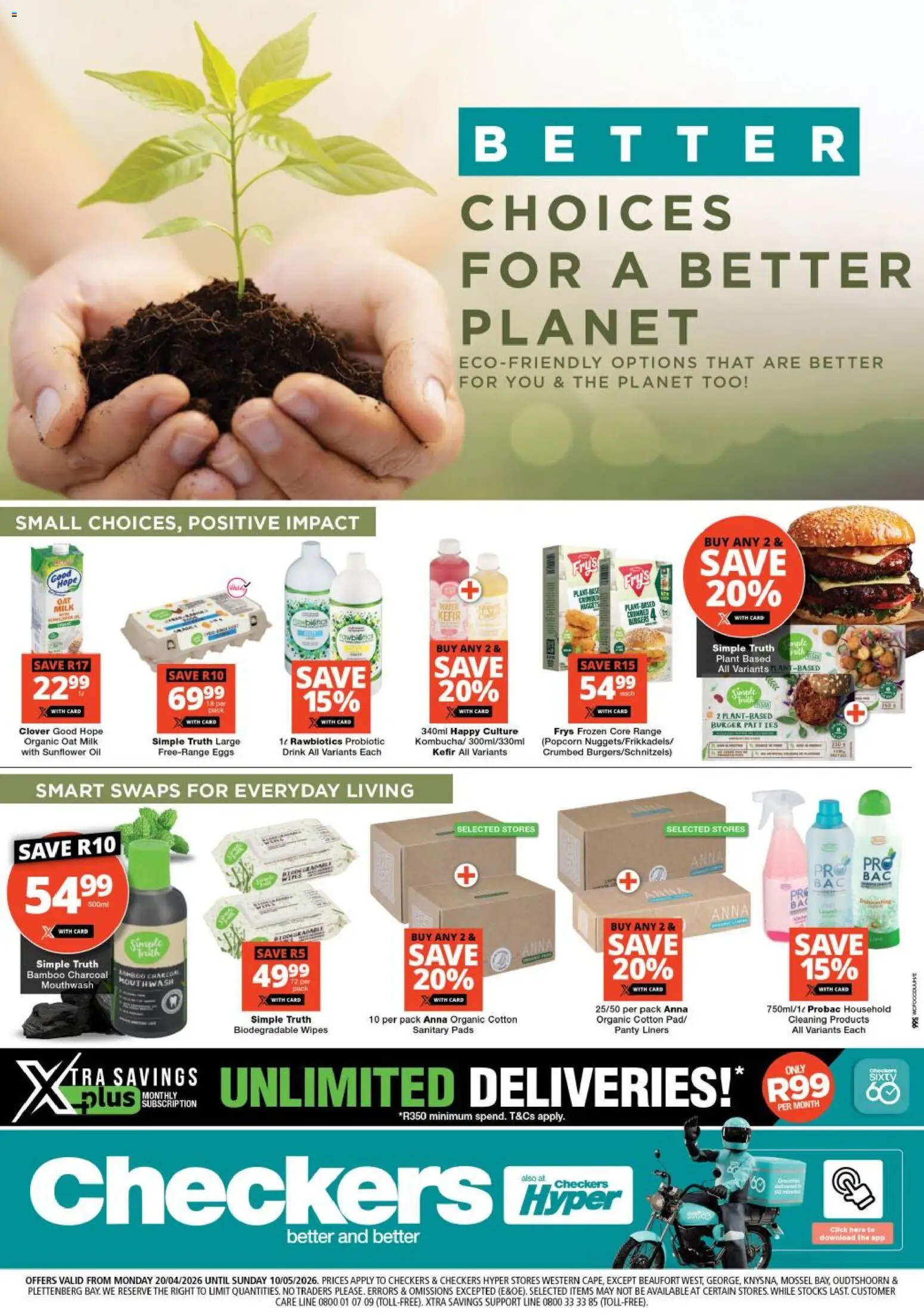 Checkers - Western Cape - Wellness Promotion 20/04 - 10/05/2026
