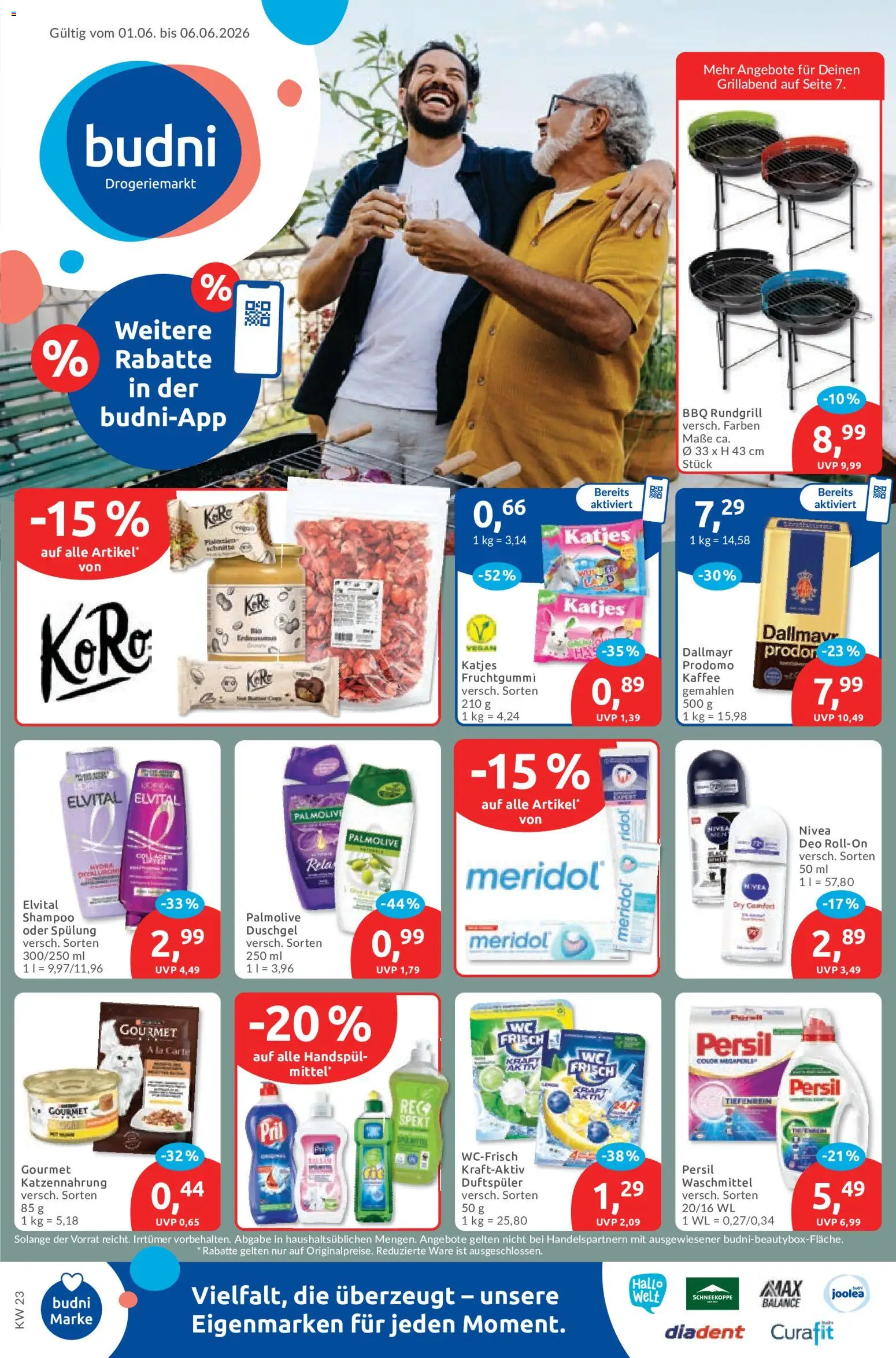 Vorschau von dem Prospekt des Geschäftes Budni, gültig ab dem 01.06.2026
