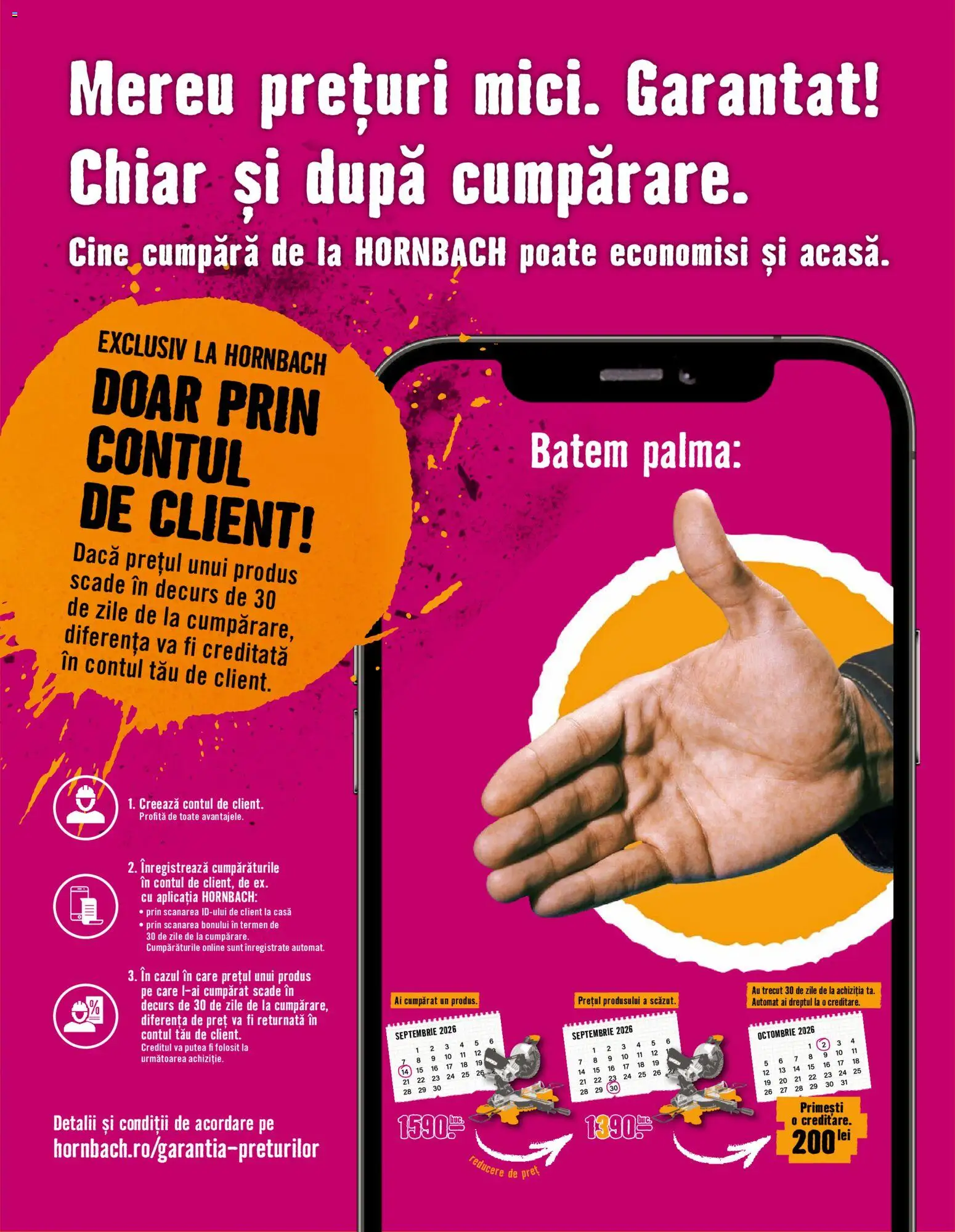 Previzualizarea de cataloage: Hornbach Hornbach Catalog valabil de la 15.09.2026