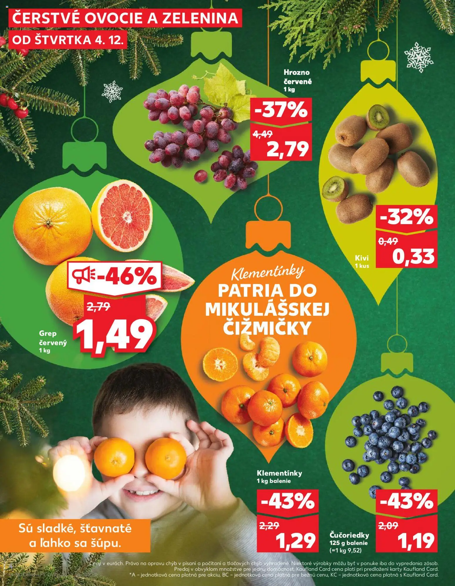 Náhľad Kaufland letáku platného od 04.12.2025