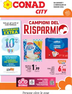 Anteprima dell'opuscolo Conad volantino City Piemonte dal negozio Conad valido da 07/05/2026