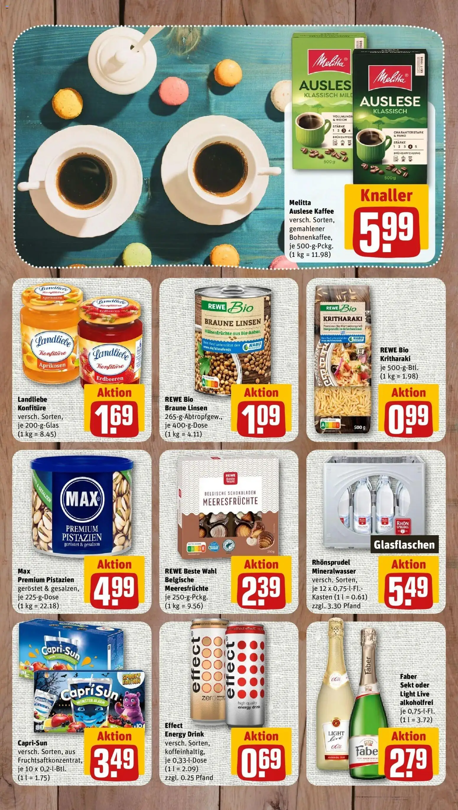Vorschau von dem Prospekt des Geschäftes Rewe, gültig ab dem 19.10.2026
