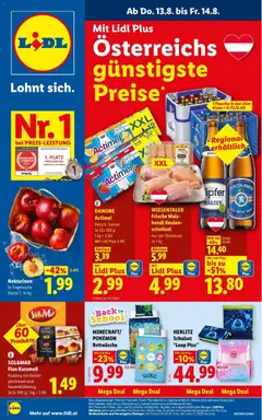 Vorschau der Angebote: Lidl Lidl - Flugblatt gültig ab 13.08.2026