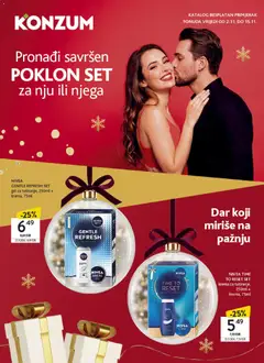 Konzum HR - Konzum HR Katalog ljepota i njega megtekintése, amely érvényes 2026.11.02.-től