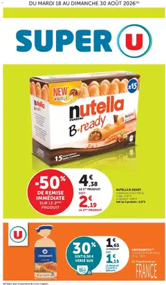Prévisualisation de Super U - Les prix bas de la semaine du magasin Super U formulaire valide 18/08/2026