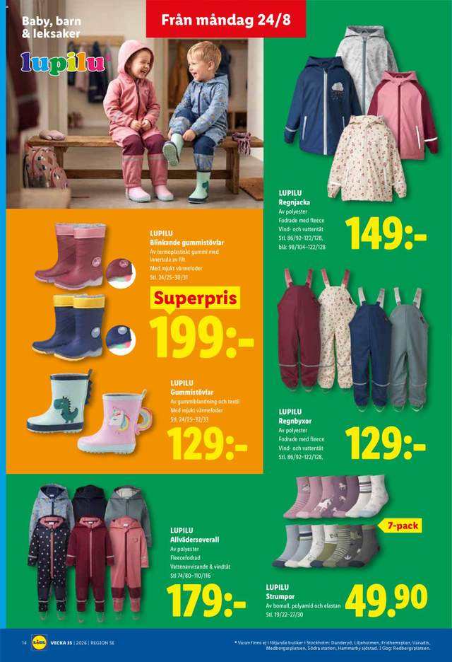 Nytt Lidl reklamblad från 24/08
