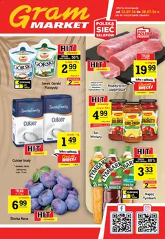 Pogląd gazetki "Gram Market gazetka" ze sklepu Gram Market ważnej od 22.07.2026