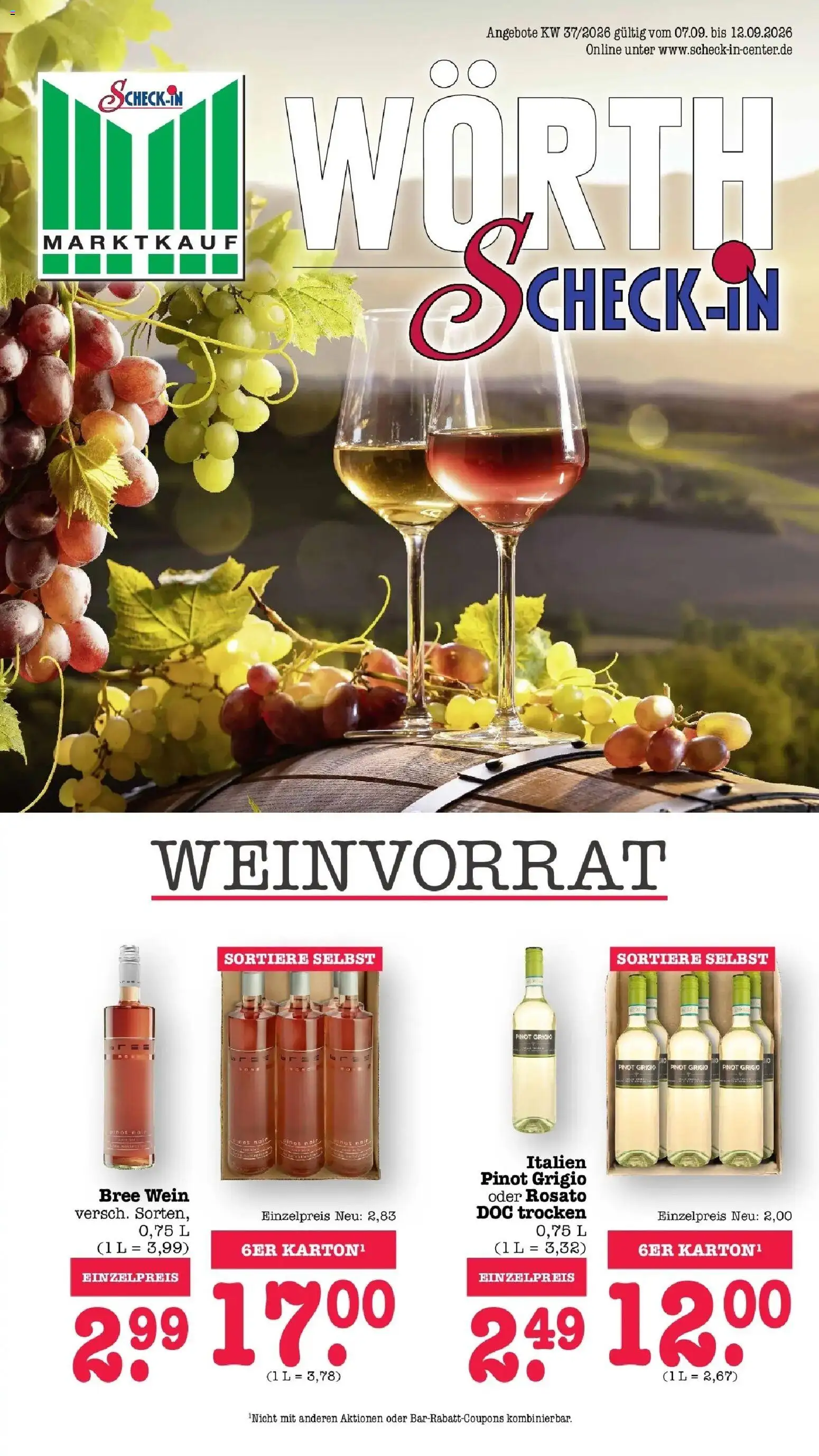 Vorschau von dem Prospekt des Geschäftes Marktkauf, gültig ab dem 07.09.2026
