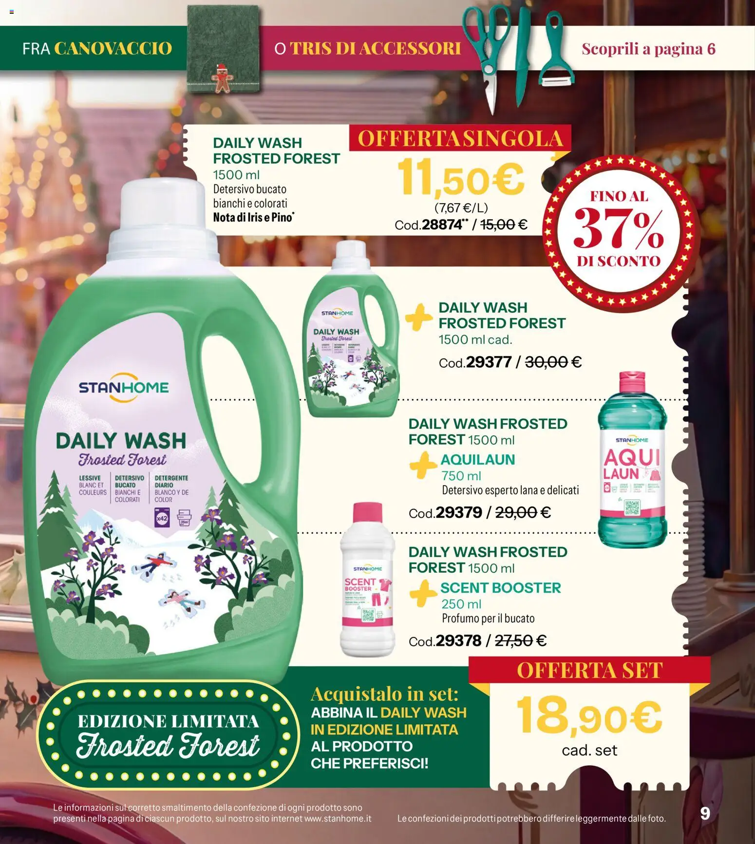 Anteprima dell'opuscolo Catalogo Stanhome Natale dal negozio Stanhome valido da 27/10/2026 - Profumo, Detergente